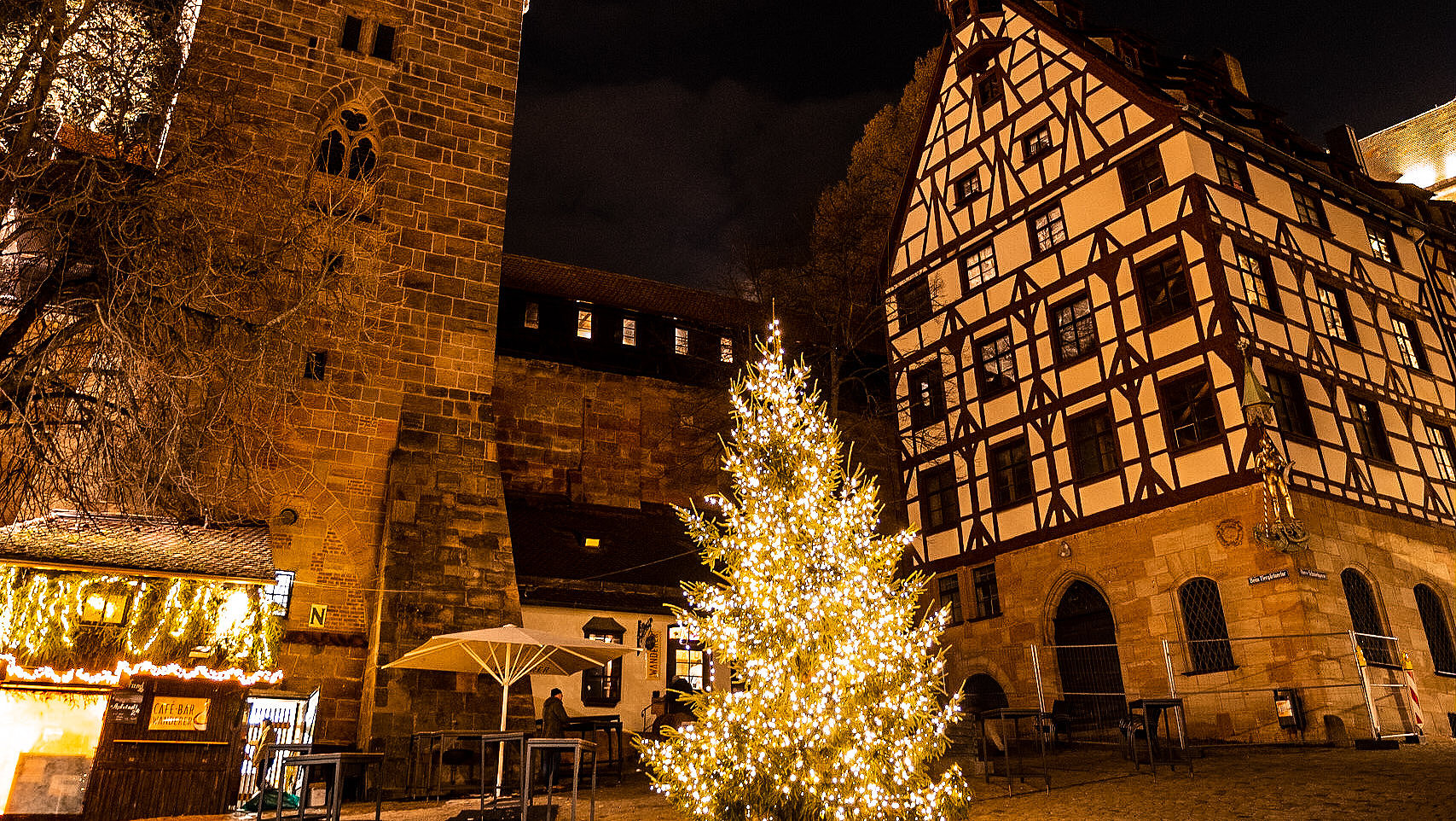 Weihnachtslichter in Nürnberg